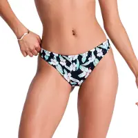 Roxy - Pt Essentials Cheeky Anthracite Spring Charming Sma för UnisexUll - Storlek S - Svart