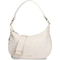Liu Jo för kvinnor. AA6133-ES026 Beige halvmåneväska (OSFA), Casual, Polyester