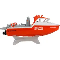 Amewi livbåt borstlös jetdrift 320mm RTR vit/orange