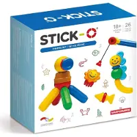 Stick-O fiskeset med magnetklossar 26 delar (005-902006)