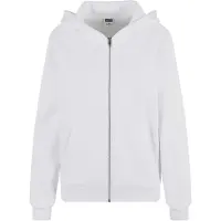Urban Classics Fluffy Sweatshirt Med Dragkedja