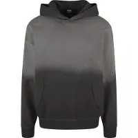Urban Classics Sweatshirt 'Sun' mörkgrå / svart