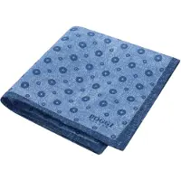 Boggi Milano Scarf 'Medallion' blå / ljusblå