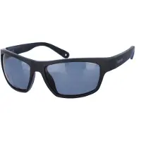 Polaroid Eyewear Sport Wrap Mens Svart Grå Polariserade Solglasögon