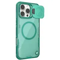 NILLKIN iPhone 16 Pro IceBlade Prop Magnetiskt Skal - MagSafe-kompatibelt, skjutbart linslock - Grön