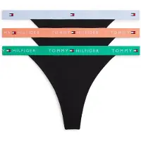 Tommy Hilfiger Underwear String ljusblå / smaragd / persika / svart