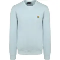 Lyle & Scott Sweatshirt Crewneck Opal Blå Ljusblå Storlek