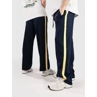 Another Cotton Lab Everyday Wide Fit Track Mjukisbyxor blue, S