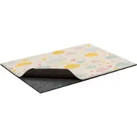 Vevor Mattunderlägg 2,44 x 1,52 m, Halkfri Mattunderlägg, Mattunderlägg med Dubbelsidig Filtkudde och Gummigrepp, Skydd för Trägolv för Alla Golv, Ytbehandlingar, Håller Mattorna på Plats