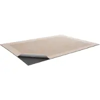 Vevor Mattunderlägg 2,44 x 3,05 m, Halkfri Mattunderlägg, Mattunderlägg med Dubbelsidig Filtkudde och Gummigrepp, Skydd för Trägolv för Alla Golv, Ytbehandlingar, Håller Mattorna på Plats