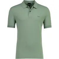 BOSS för män. 50553564 Pallas grön polotröja (XL), Casual, Bomull, Kort ärm