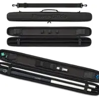 Powerglide Snooker Svartur 2 piece Cue Case