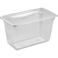 Færch Engångs plastbricka tårtbox K2182-1H 1 fack 1100 ml 180x100x102 mm RPET, 384 st/krt