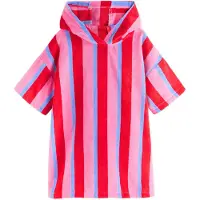 Next Badkappa ljusbeige / royalblå / pitaya / röd
