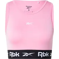 Reebok Sportbehå ljusrosa / svart / vit