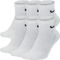 Nike 6-Pack Strumpor, vit