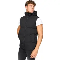 Crosshatch Herr Hanjo Gilet (Svart)