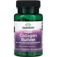 Swanson Health Vegansk kollagenbyggare, 60 vegetabiliska kapslar