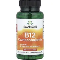 Swanson Health , Vitamin B12, 500 mcg, 260 kapslar