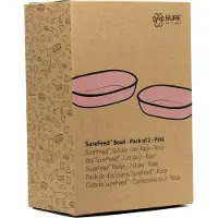 Surefeed foderskål till Surefeed foderautomat, rosa - 2 st