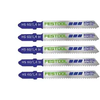 Festool Sticksågsblad HS 60/1,4 BI VA; 5 st.