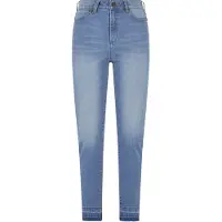 Urban Classics Skinny Open Hem Högmidjadeans
