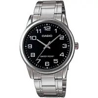 Casio Klocka - - MTP-V001D-1 - 45mm - Stål - Vattentålighet 3 Atm