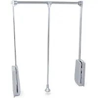 Emuca Closet Hang 830-1150 Mm Hopfällbar Galge