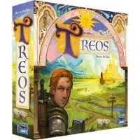 Asmodee Treos Brädspel - Ett Äventyrligt Sökande efter Guld! Strategispel för Familjen, 2-4 Spelare, 40-80 Minuter