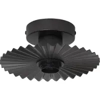 Osram Taklampa Decor Plissee, dimbar, Aluminium / grå / zink, Vardagsrum / matsal, Metall, Modern, Taklampa