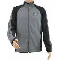 AWTOOLS fleece-tröja T1/ grå-svart/XL