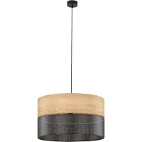 TK Lighting Hänglampa Nicol , dimbar, Ljust trä, Vardagsrum / matsal, Modern, Pendellampa