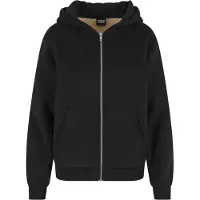 Urban Classics Sweatjacka svart