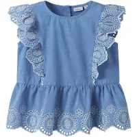 Name it Topp - NmfFerma - Purple Intryck - - 4 år (104) - Linne