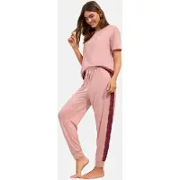 Friends Like These Pyjamas rosa / burgunder