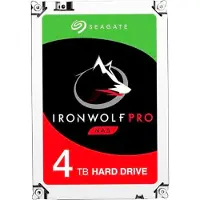 Seagate IronWolf PRO 4TB NAS Hard Drive 3.5" 7200RPM 256MB Cache ST4000NE001