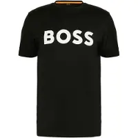 Hugo Boss T-shirt 'Thinking 1' svart / vit