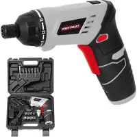 Dino KRAFTPAKET Multiplex 41-tlg 130226 Skruvdragare batteri 3.6 V 1300 mAh Li-Ion inkl. Tillbehör