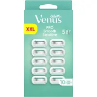 Gillette Venus - Pro Smooth Sensitive Razor Blades - for sensitive skin - Green/White - 10 pcs