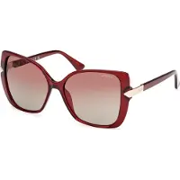 GUESS Butterfly Dam Glänsande Bordeaux Brun Gradient GU7820