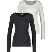 Alife & Kickin T-shirt 'EvelynAK A' svart / vit