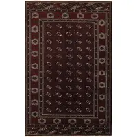 Mjuk Rezas orientalisk x Torkaman matta 216 x 332 cm