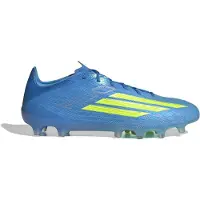 Adidas F50 Elite Ag Ice Cold Precision - Lucid Ray Blue/gul/light Utility Aqua - Konstgräs (Ag), storlek 44