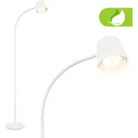 Briloner LED golvlampa Cielo, dimbar, Vitt / opal, Vardagsrum / matsal, Metall, Modern, LED-golvlampa