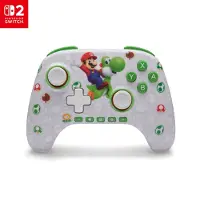PowerA Mario & Yoshi Trådlös Spelkontroll För Nintendo Switch