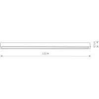 Nowodvorski Lighting LED taklampa Straight Nowodvorski Lighting, Svart, Vardagsrum / matsal, Metall, Modern, LED-taklampa