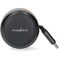 Nedis Billaddare | 60 W | 2.4 / 3.0 A | Antal utgångar: 3 | Port typ: USB-A / USB-C(tm) | USB-C(tm) utdragbar kabel | 0.70 m | Automatiskt val av Spänning
