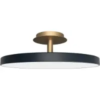 UMAGE Design taklampa Asteria UP PLUS, dimbar, Svart, Vardagsrum / matsal, Metall, Design, Taklampa