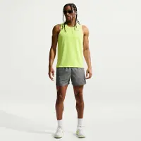 Nike Löparshorts Dri-FIT Miler 2-i-1 - Grå/Silver, storlek X-Large