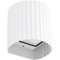 LINDBY Utomhusbelysning , Ralino, Vit, Terrass, Aluminium, Modern